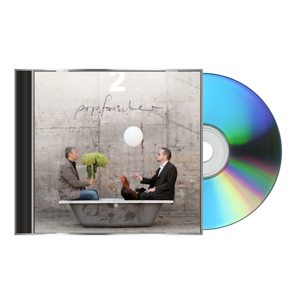 Abbildung der POPFORSCHER 2 CD.